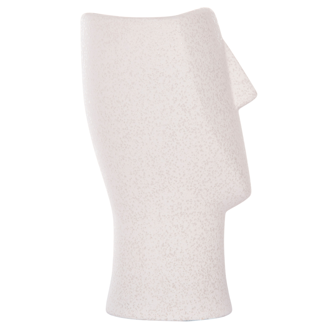 CERAMIC TABLE DECOR HUMANS HM4632 OFF WHITE WITH CRYSTALLIZATION Φ13x22Hcm. [4]
