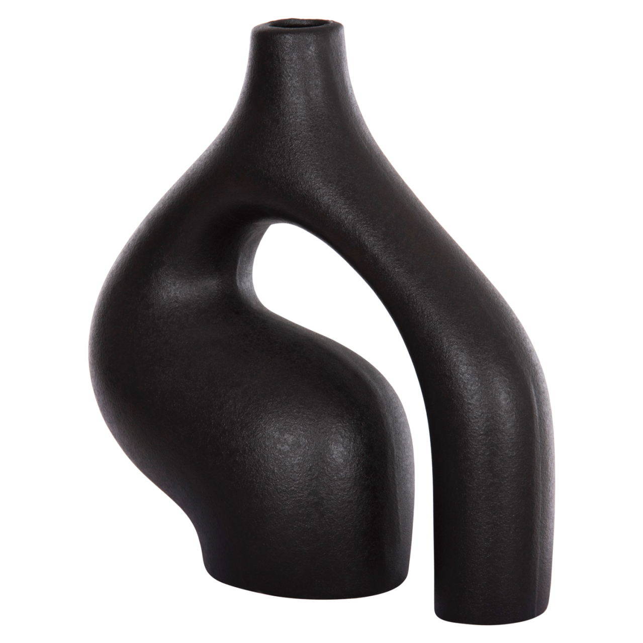 CERAMIC TABLE DECOR ISIL HM4597.02 BLACK MATTE 29.5x11x29Hcm. [4]
