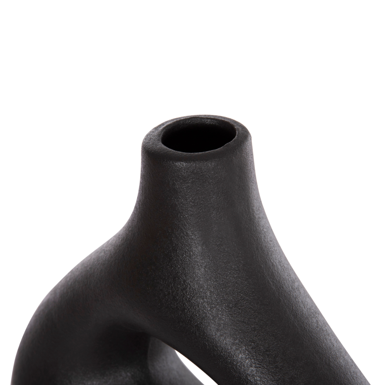 CERAMIC TABLE DECOR ISIL HM4597.02 BLACK MATTE 29.5x11x29Hcm. [7]