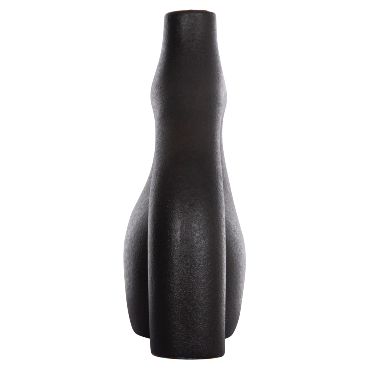 CERAMIC TABLE DECOR ISIL HM4597.02 BLACK MATTE 29.5x11x29Hcm. [5]