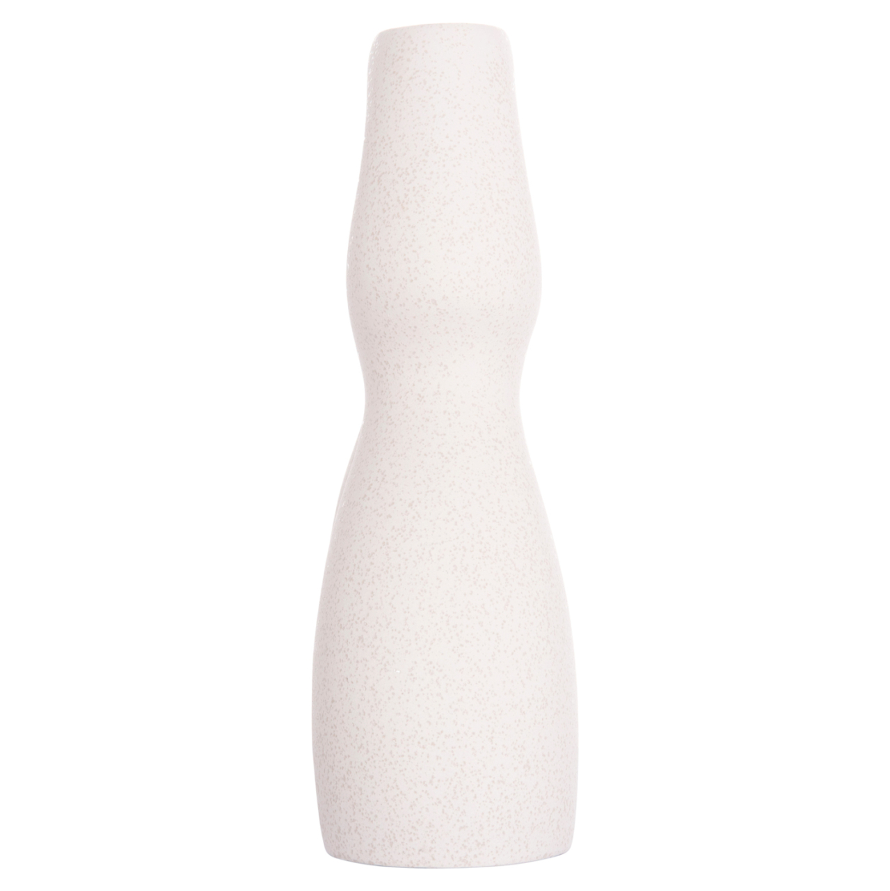 CERAMIC TABLE DECOR ISIL HM4598.01 OFF WHITE WITH CRYSTALLIZATION 26x9.5x29.5Hcm. [4]