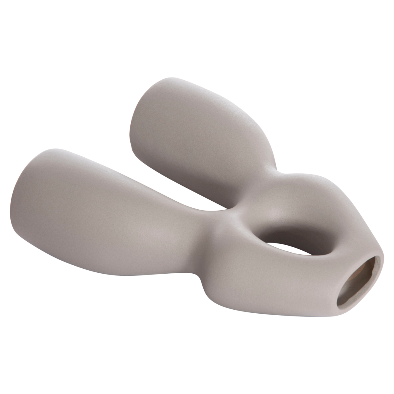 CERAMIC TABLE DECOR ISIL HM4598.03 MATTE GREY 26x9.5x29.5Hcm. [5]