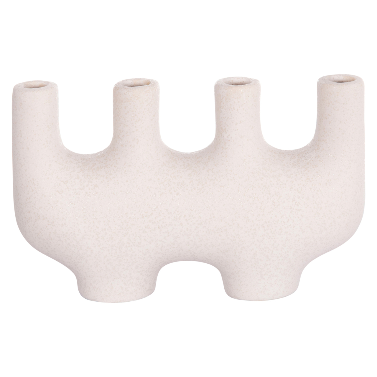 CERAMIC TABLE DECOR MANI HM4641.01 OFF WHITE WITH CRYSTALLISATION 21x6x13Hcm. [3]