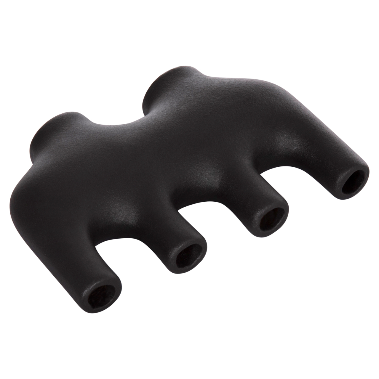 CERAMIC TABLE DECOR MANI HM4641.02 MATTE BLACK 21x6x13Hcm. [5]