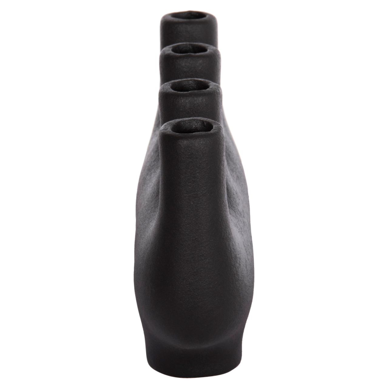CERAMIC TABLE DECOR MANI HM4641.02 MATTE BLACK 21x6x13Hcm. [4]