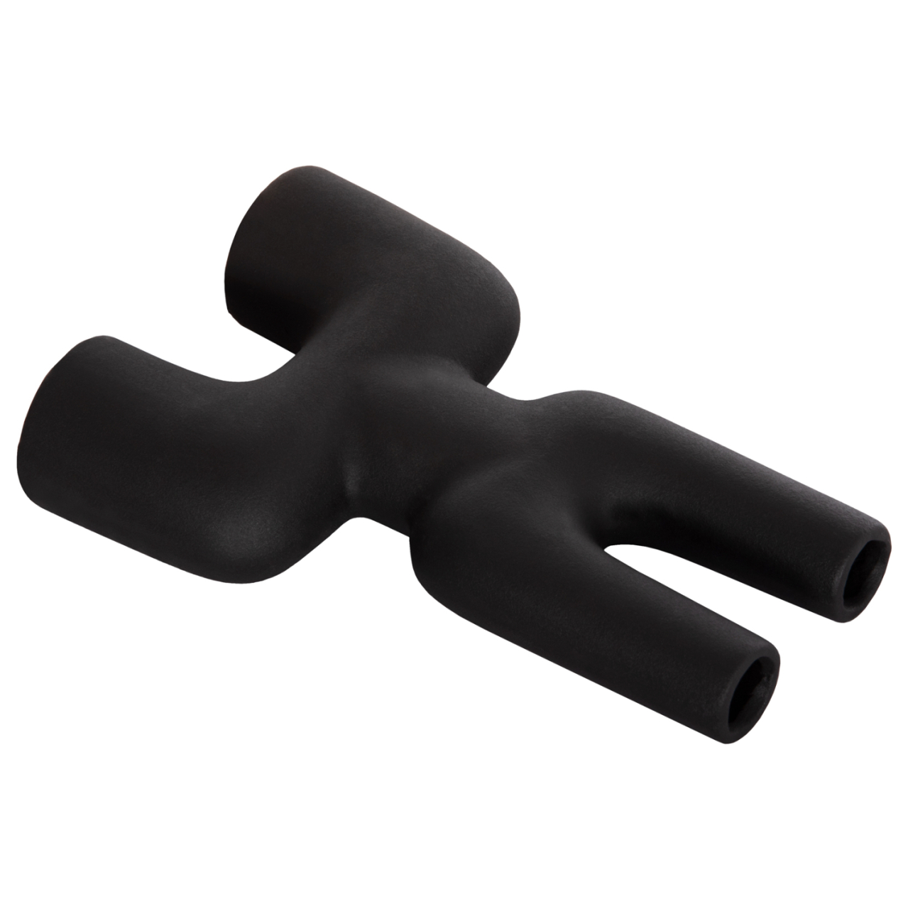 CERAMIC TABLE DECOR MANI HM4642.02 BLACK MATTE 15.5x6x23.5Hcm. [5]
