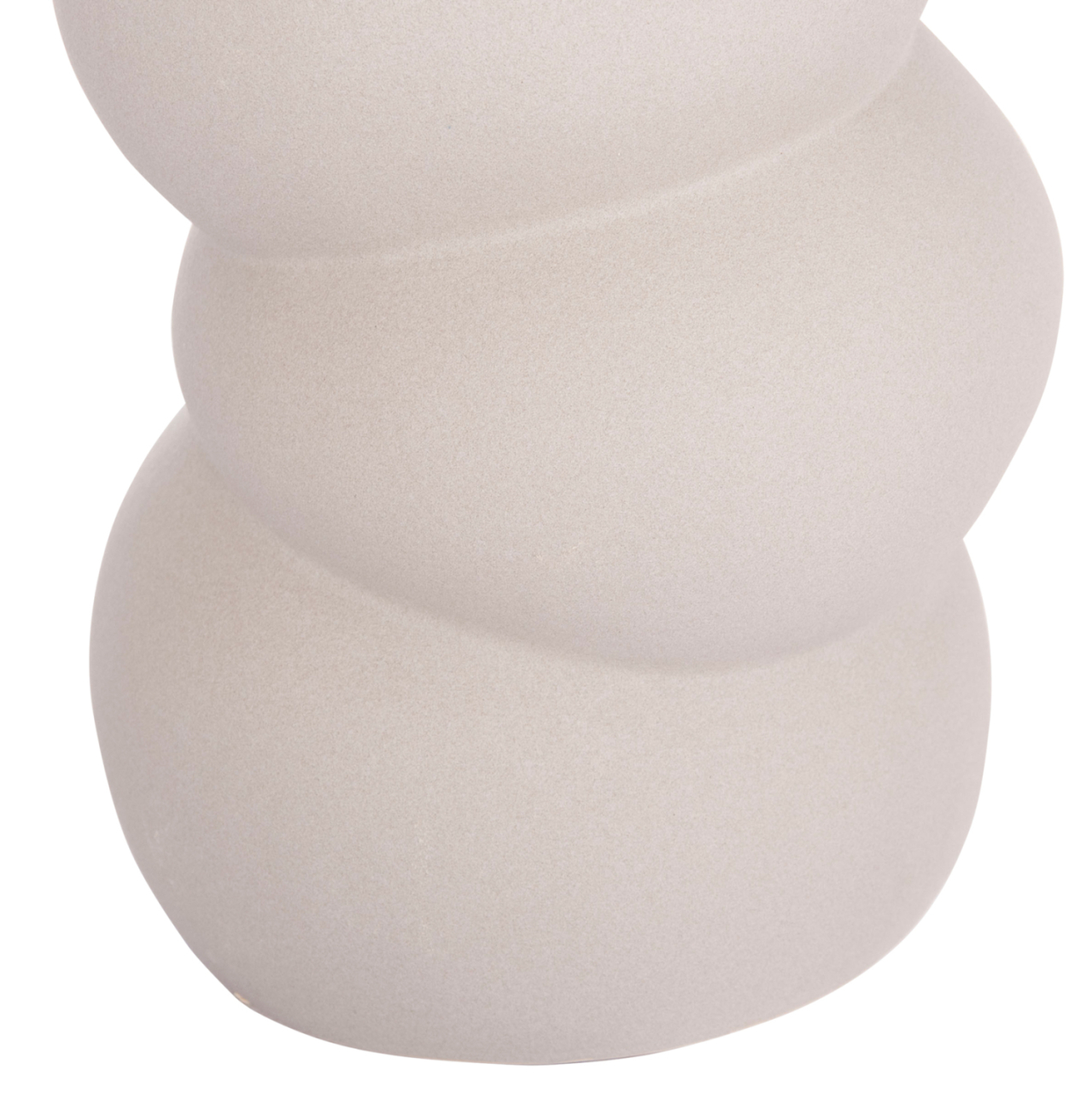 CERAMIC TABLE DECOR ROOK HM4630.03 MATTE GREY Φ12x30Hcm. [6]
