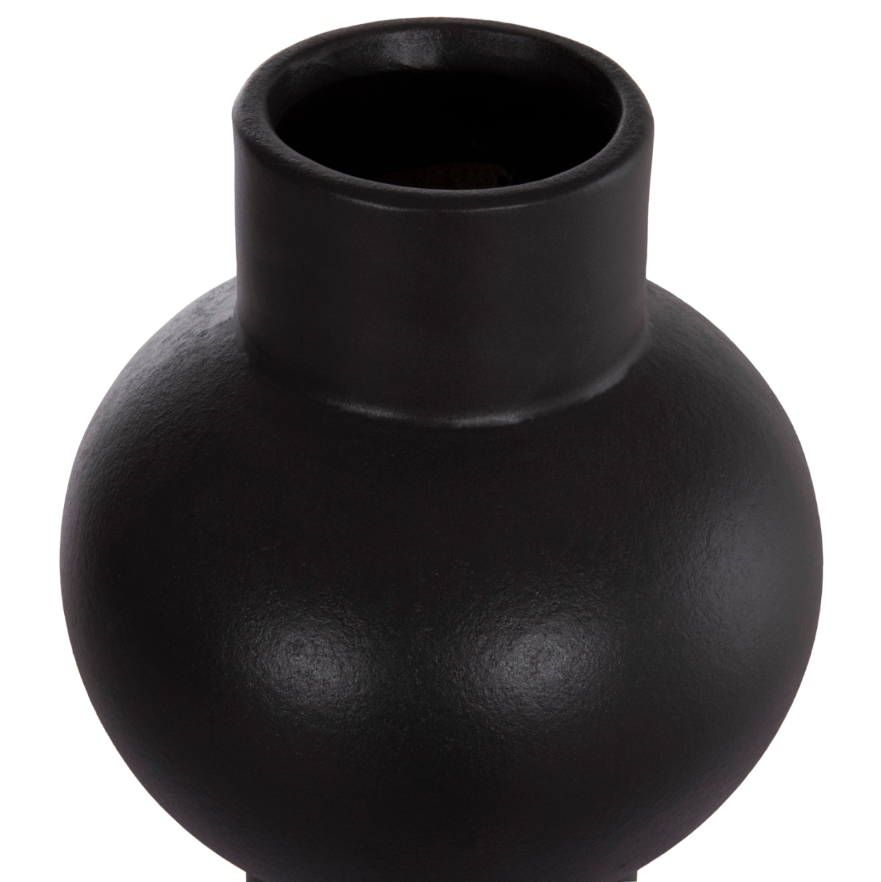 CERAMIC TABLE DECOR SCEPTER HM4604.02 MATTE BLACK Φ17.5x40Hcm. [5]