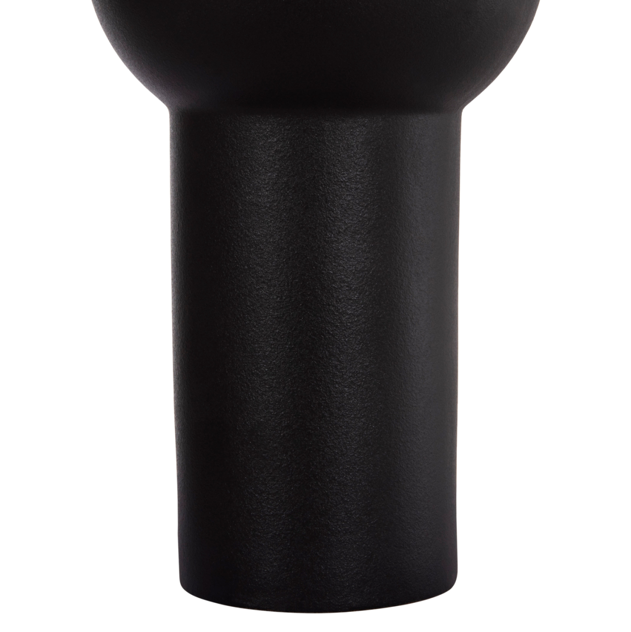 CERAMIC TABLE DECOR SCEPTER HM4605.02 MATTE BLACK Φ15x30Hcm. [6]