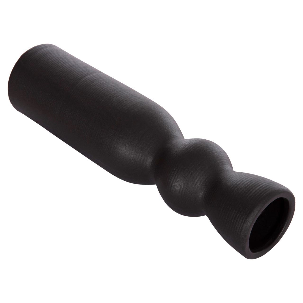 CERAMIC TABLE DECOR SCEPTER HM4614.02 MATTE BLACK Φ8.5x35Hcm. [4]