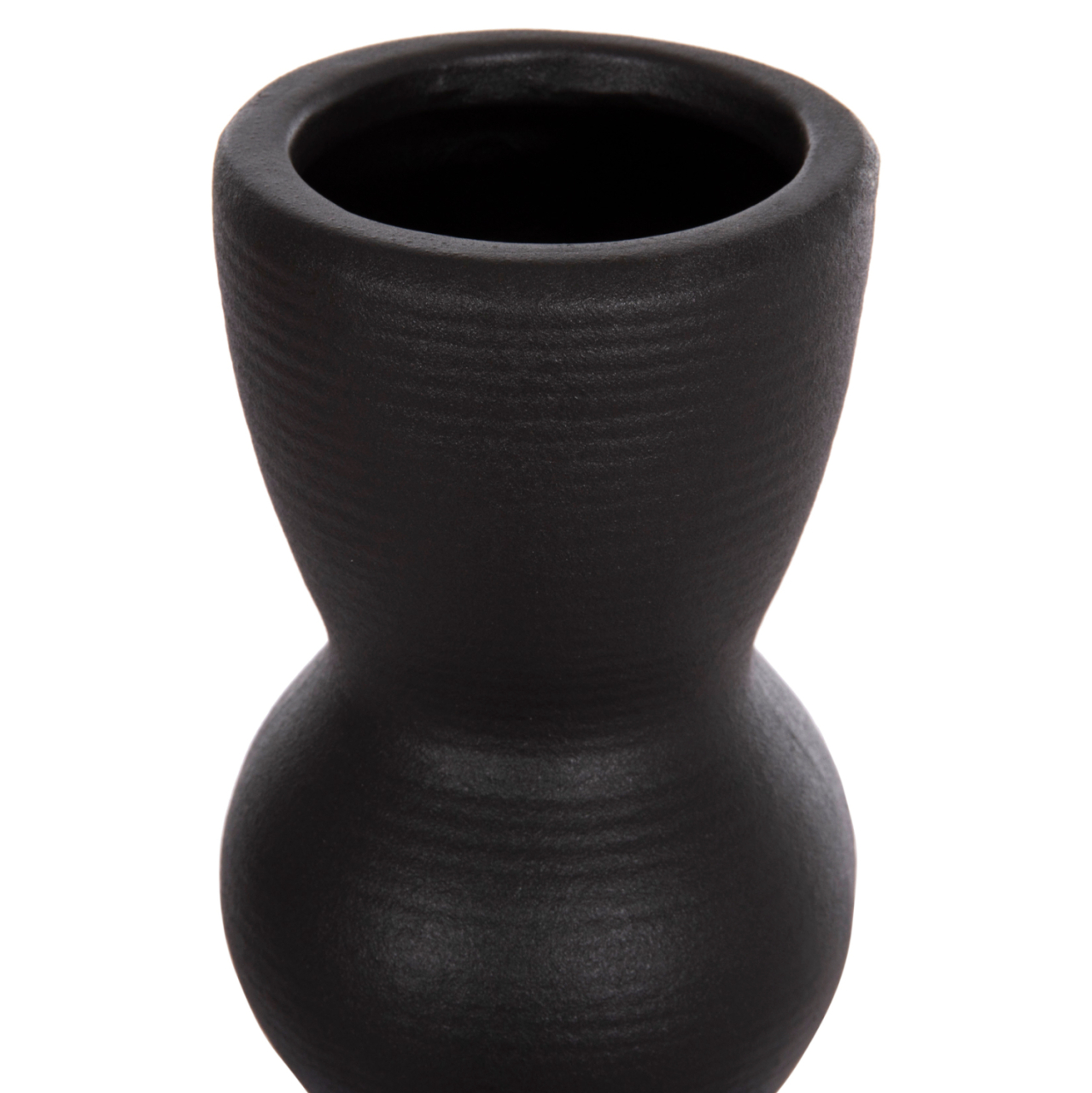 CERAMIC TABLE DECOR SCEPTER HM4614.02 MATTE BLACK Φ8.5x35Hcm. [5]