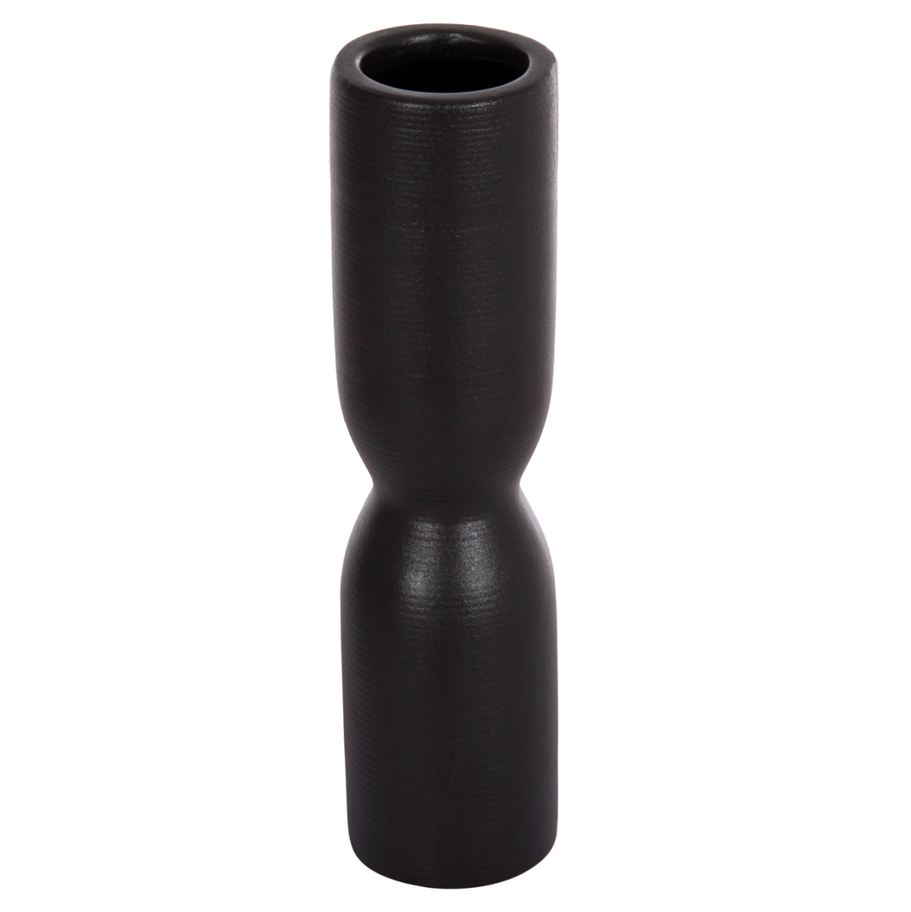 CERAMIC TABLE DECOR SCEPTER HM4615.02 MATTE BLACK Φ7.5x31Hcm. [3]