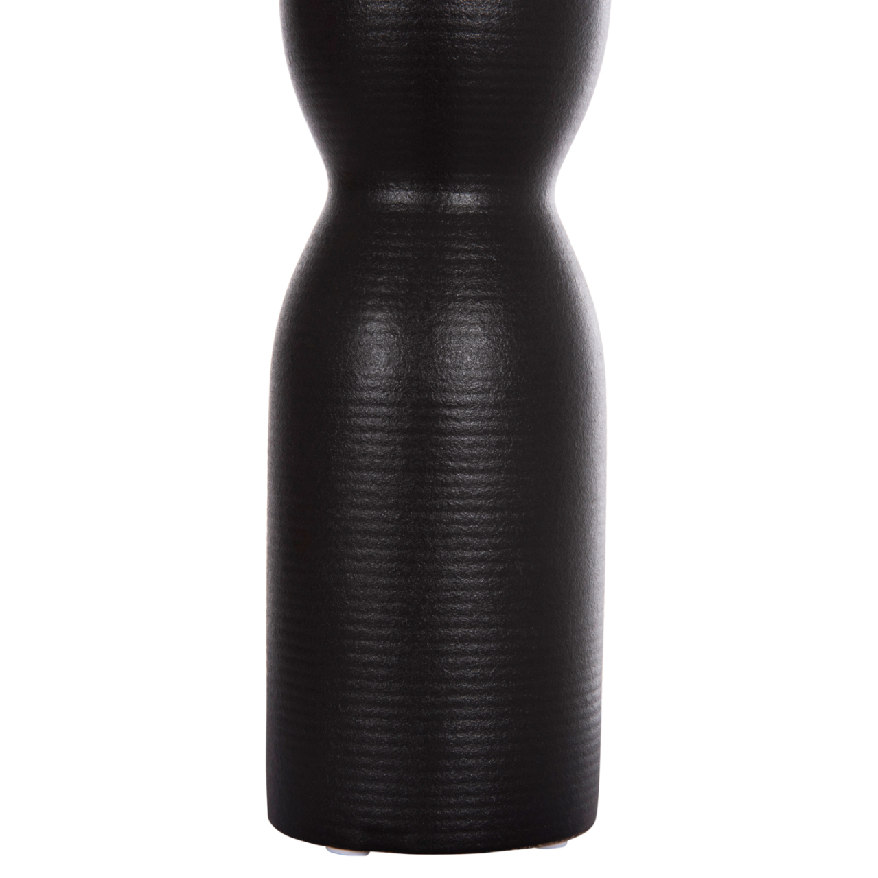 CERAMIC TABLE DECOR SCEPTER HM4615.02 MATTE BLACK Φ7.5x31Hcm. [6]