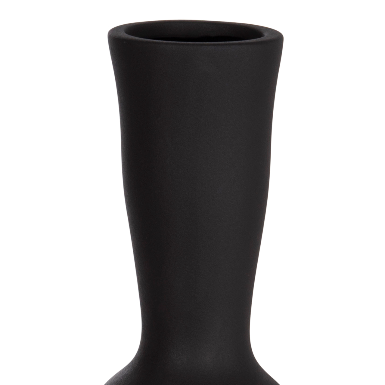 CERAMIC TABLE DECOR SCEPTER HM4637.02 MATTE BLACK Φ14x50Hcm. [6]