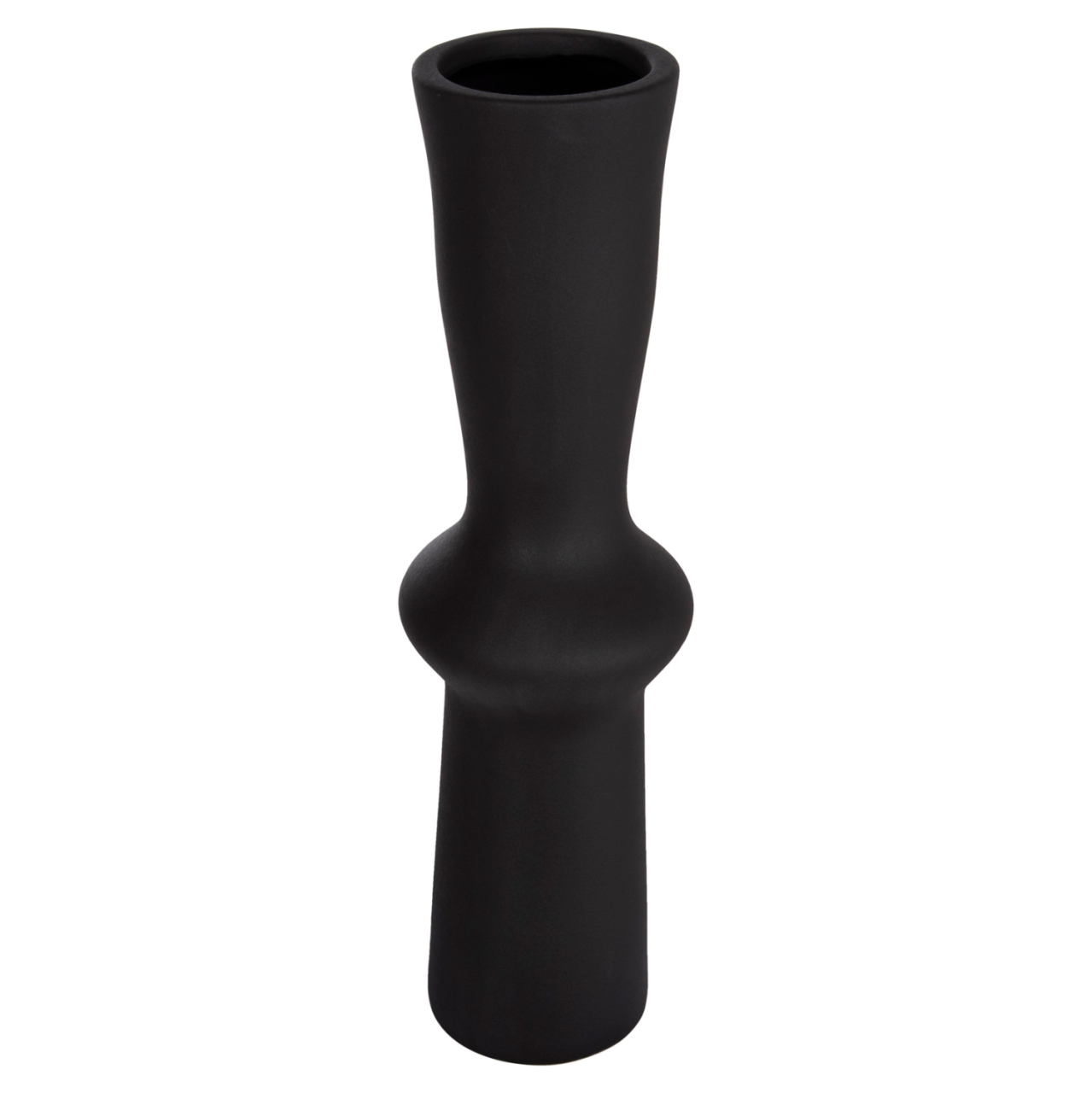CERAMIC TABLE DECOR SCEPTER HM4637.02 MATTE BLACK Φ14x50Hcm. [3]