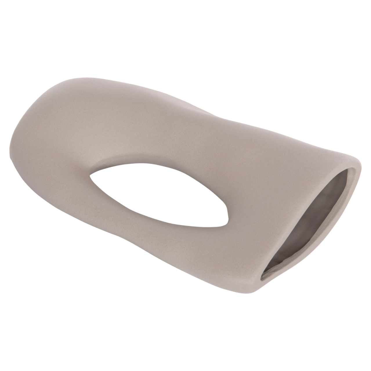 CERAMIC TABLE DECOR SEBOR HM4626.02 MATTE GREY 21x8x35.5Hcm. [4]