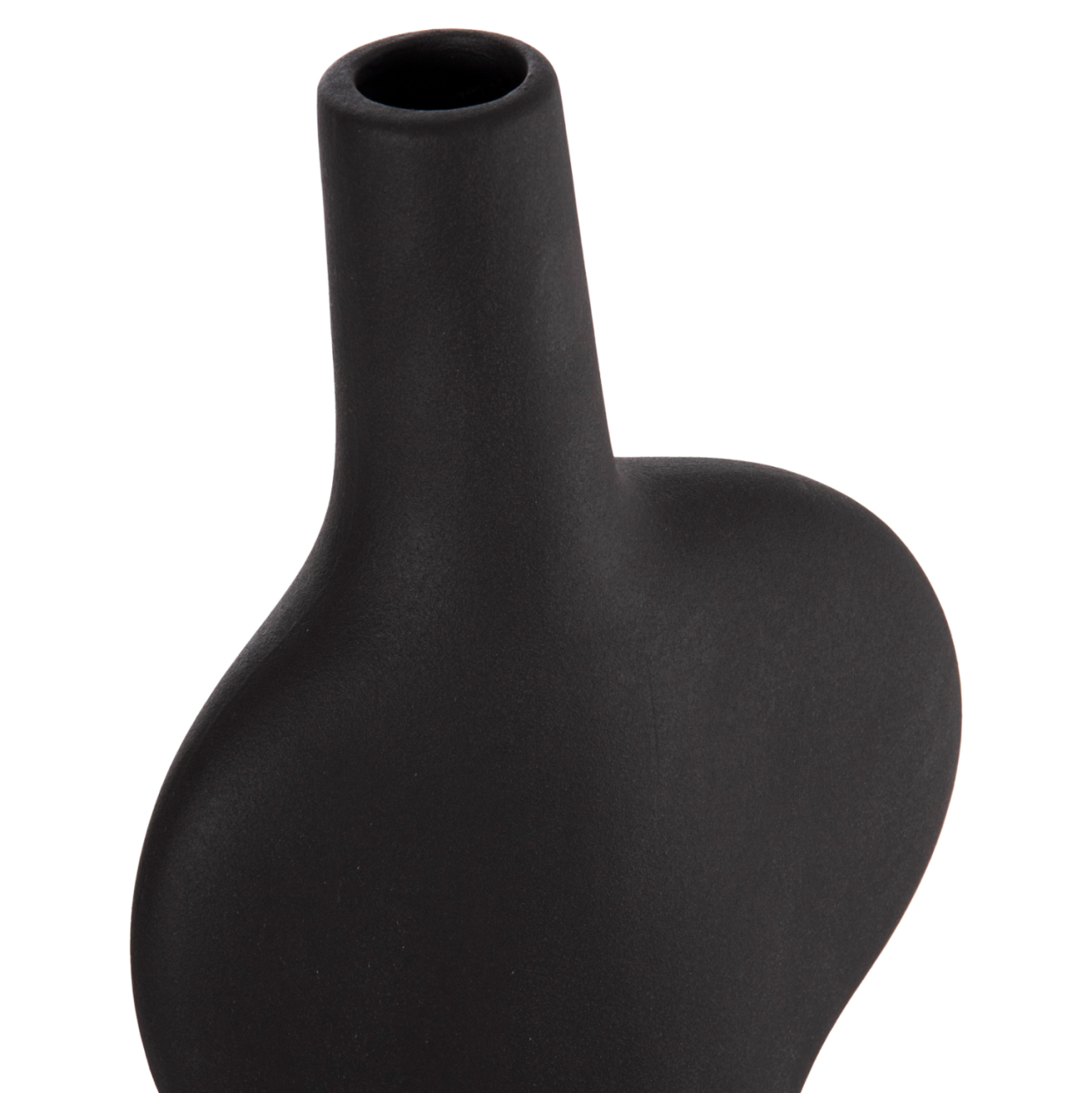 CERAMIC TABLE DECOR SERIES ARKEN HM4620.02 MATTE BLACK 19x7,5x33,5Hcm. [6]