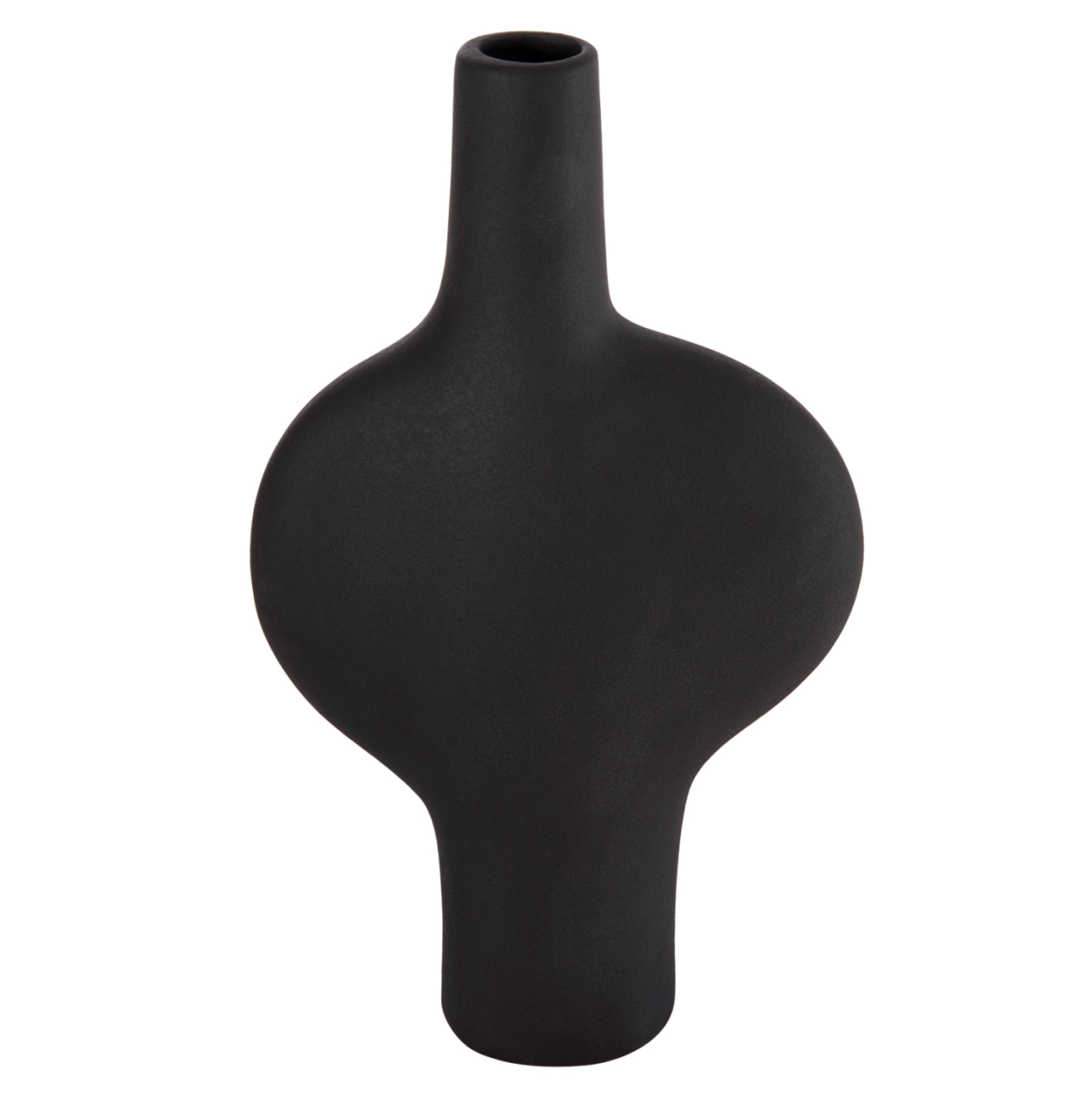 CERAMIC TABLE DECOR SERIES ARKEN HM4620.02 MATTE BLACK 19x7,5x33,5Hcm. [3]