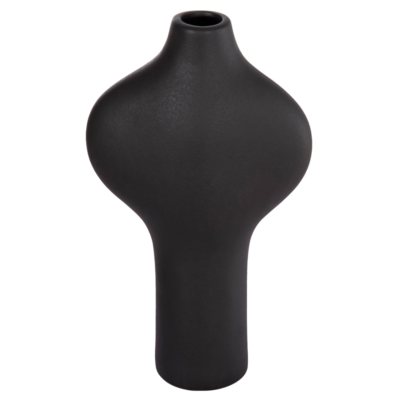 CERAMIC TABLE DECOR SERIES ARKEN HM4621.02 MATTE BLACK 18x8x32Hcm. [3]