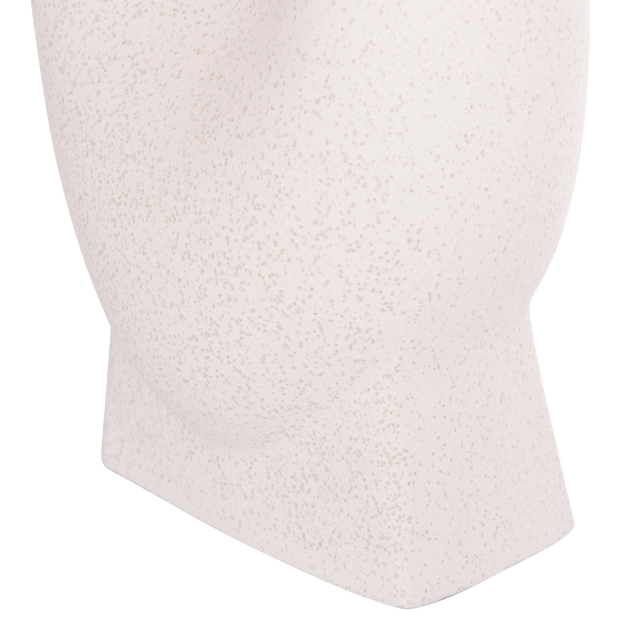 CERAMIC TABLE DECOR SERIES GLAZE HM4609.01 OFF WHITE WITH CRYSTALLISATION 16.5x11x38Hcm. [6]