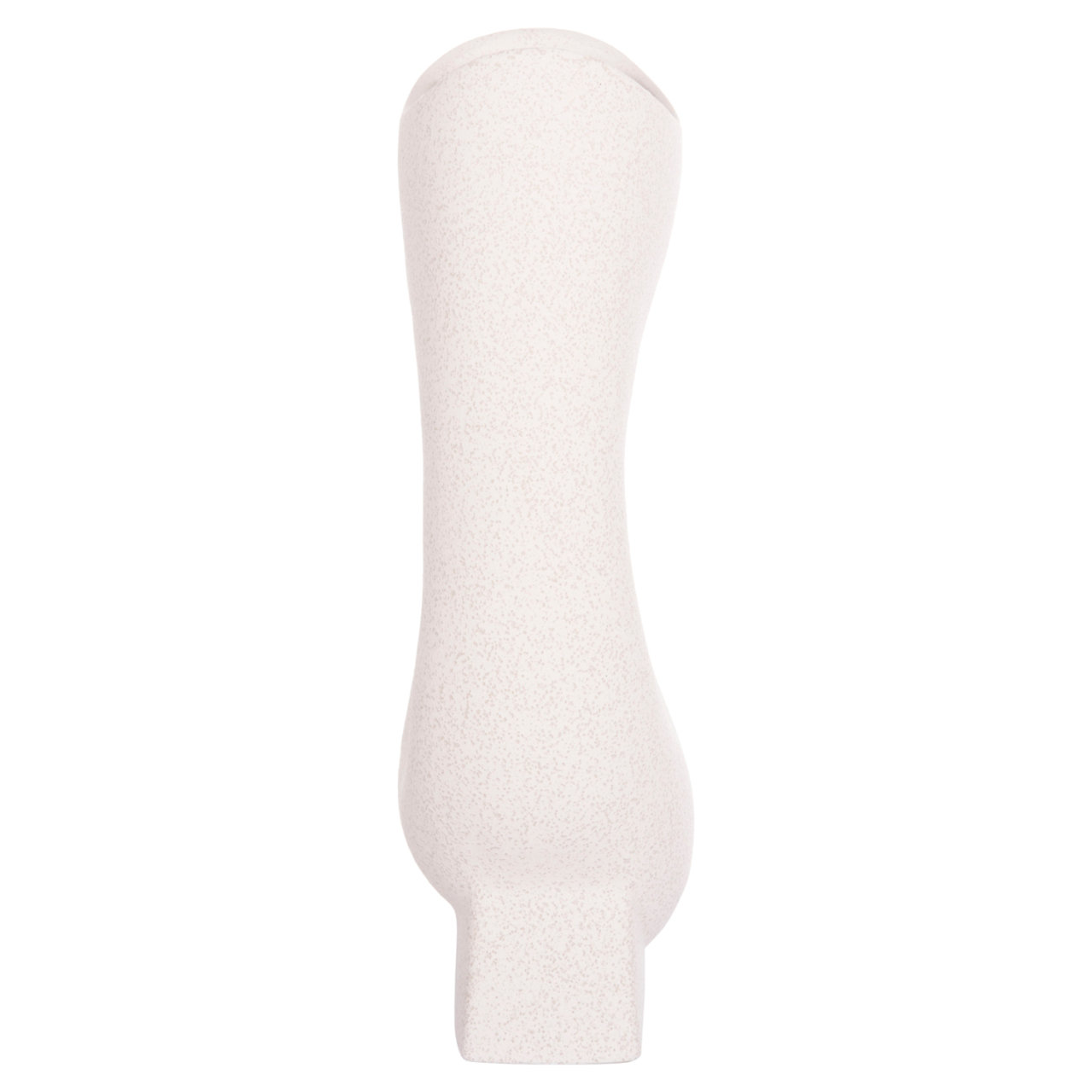 CERAMIC TABLE DECOR SERIES GLAZE HM4609.01 OFF WHITE WITH CRYSTALLISATION 16.5x11x38Hcm. [4]