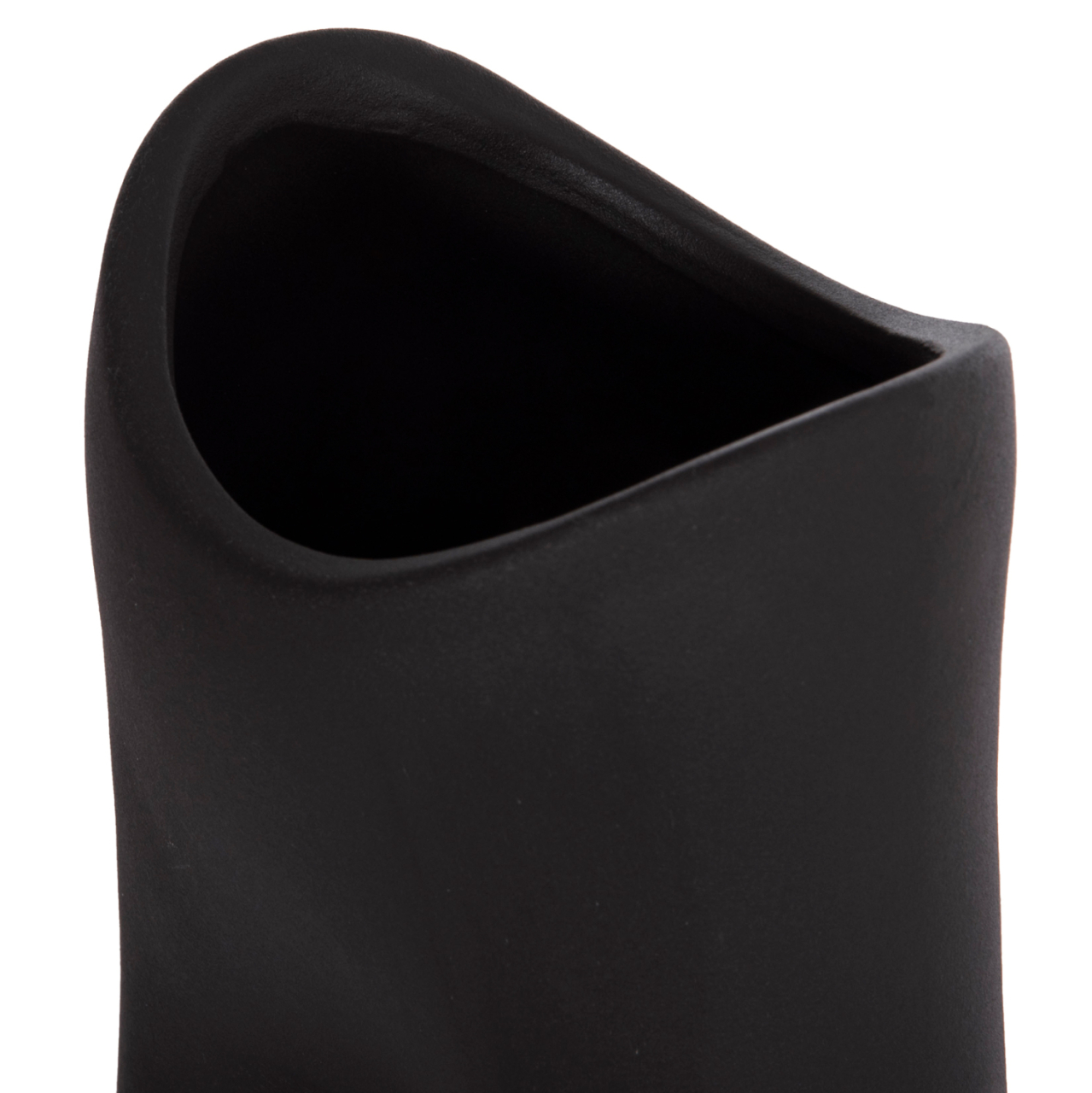 CERAMIC TABLE DECOR SERIES GLAZE HM4609.02 MATTE BLACK 16.5x11x38Hcm. [6]