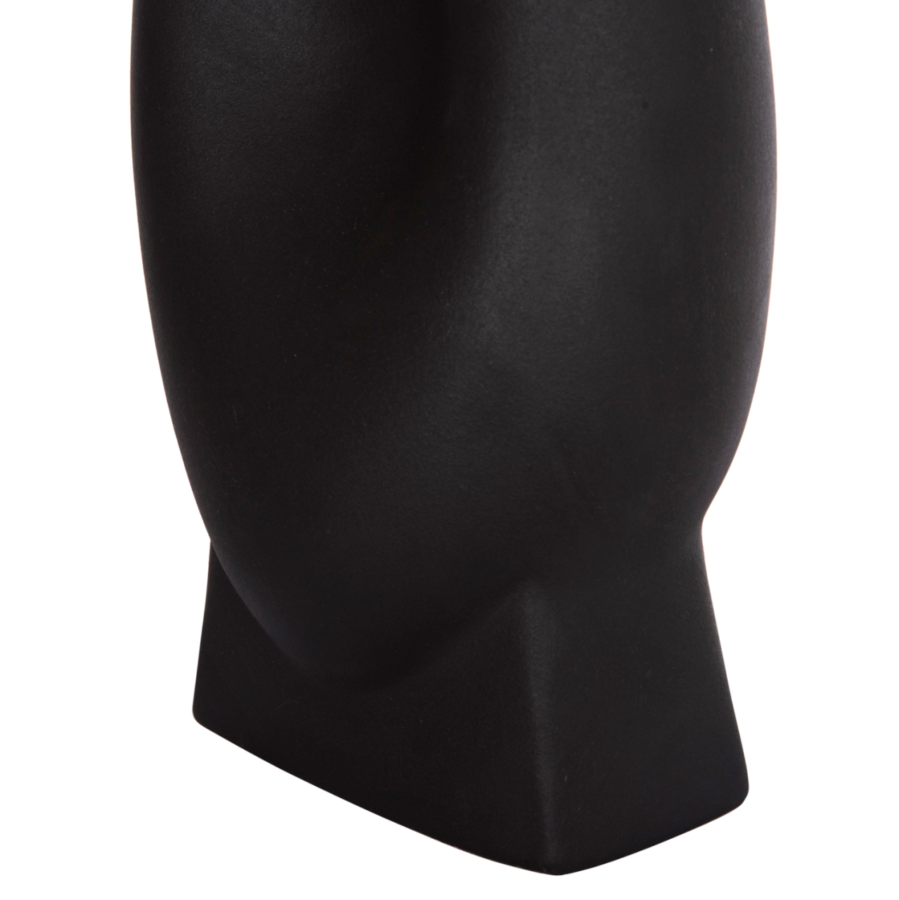 CERAMIC TABLE DECOR SERIES GLAZE HM4609.02 MATTE BLACK 16.5x11x38Hcm. [7]