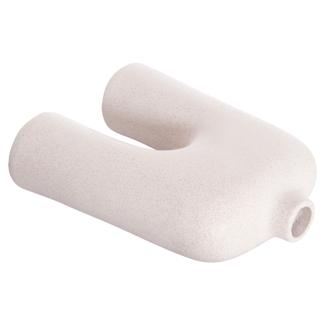 CERAMIC TABLE DECOR SERIES ISIL HM4599.01 OFF WHITE WITH CRYSTALLISATION 22x8x29Hcm. [6]