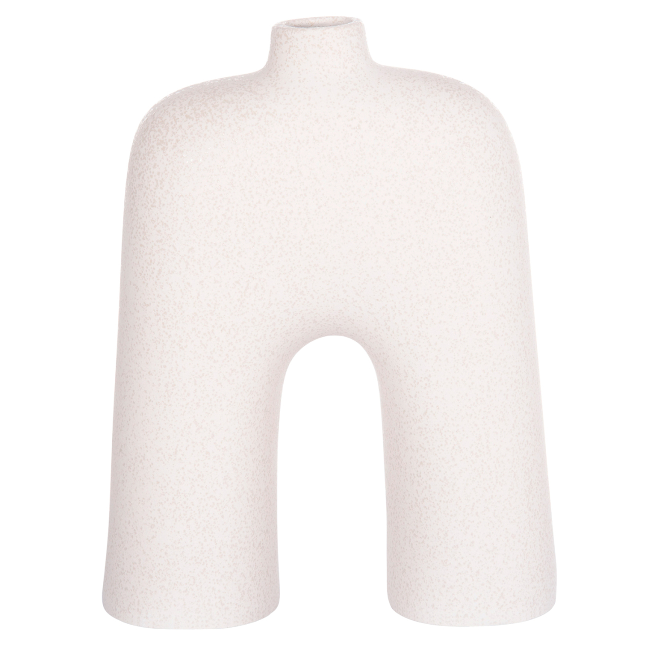 CERAMIC TABLE DECOR SERIES ISIL HM4599.01 OFF WHITE WITH CRYSTALLISATION 22x8x29Hcm. [3]