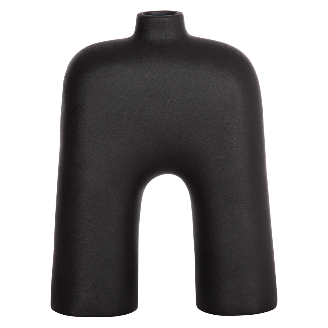 CERAMIC TABLE DECOR SERIES ISIL HM4599.02 BLACK MATTE 22x8x29Hcm. [3]