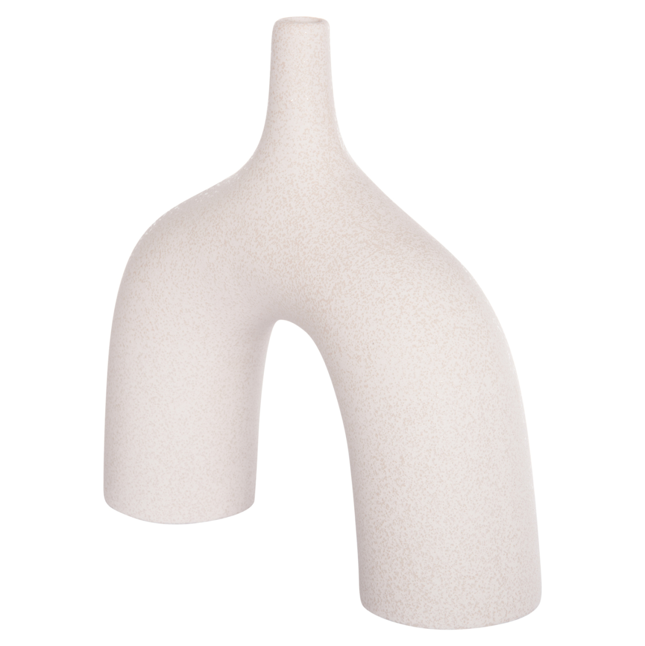 CERAMIC TABLE DECOR SERIES ISIL HM4601.01 OFF WHITE WITH CRYSTALLISATION 35x10x32.5Hcm. [4]