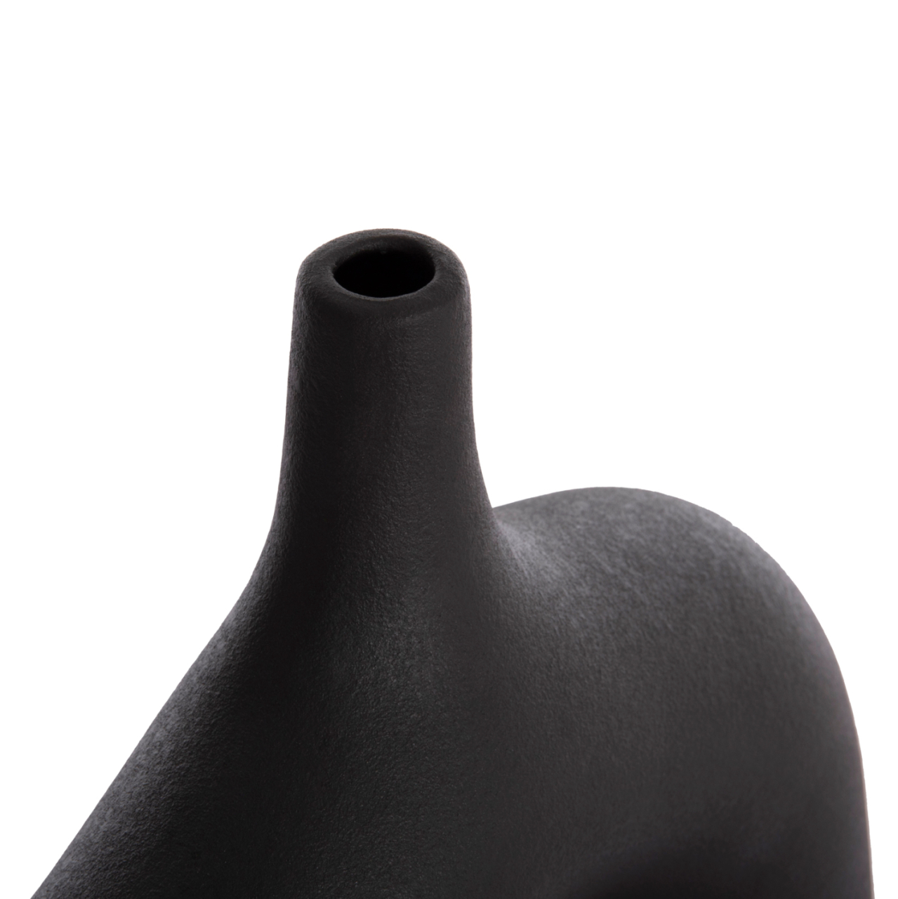 CERAMIC TABLE DECOR SERIES ISIL HM4601.02 MATTE BLACK 35x10x32.5Hcm. [7]