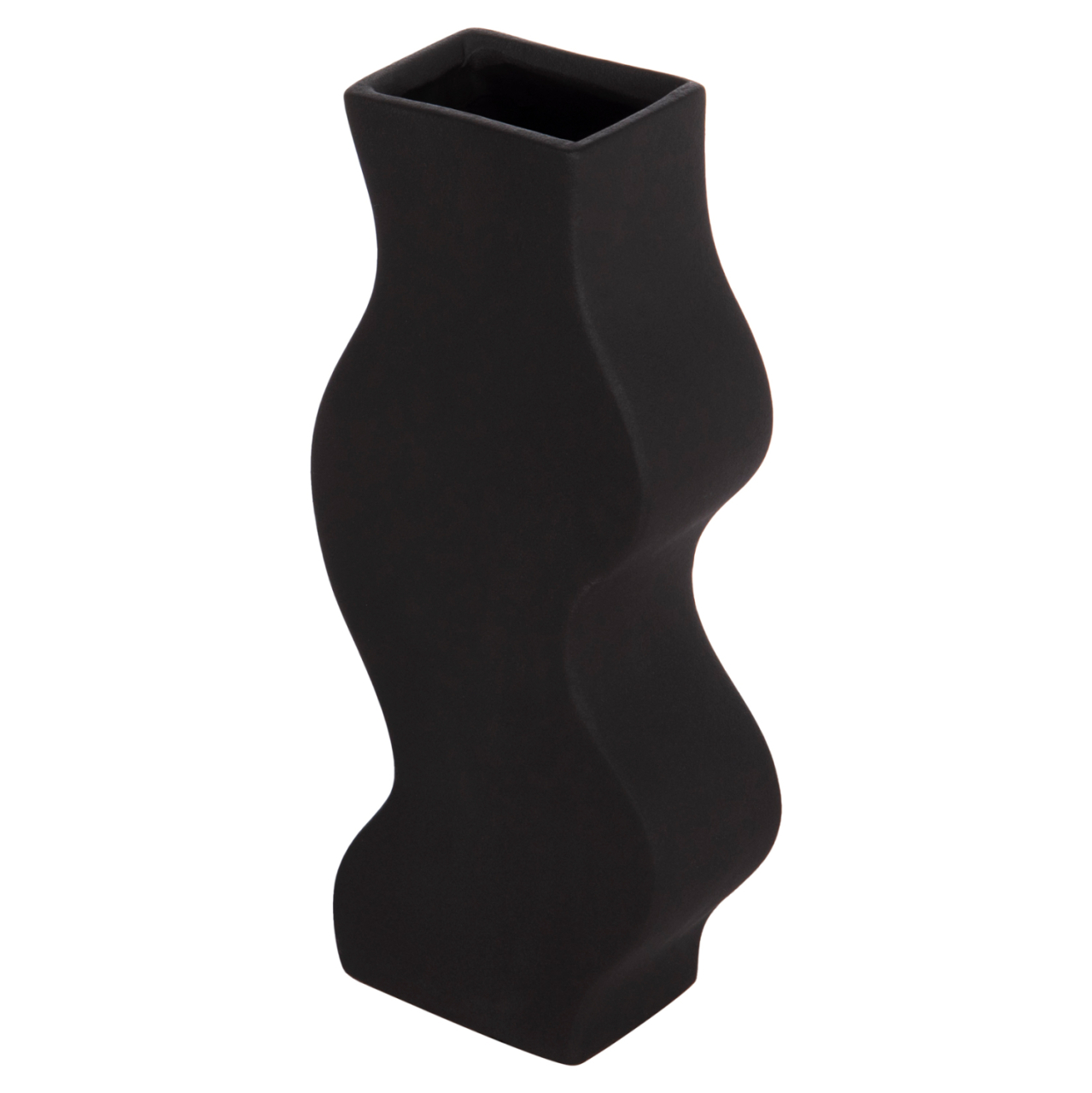 CERAMIC TABLE DECOR SERIES "SEBOR" HM4589.02 MATTE BLACK 14x6.5x30Hcm. [5]