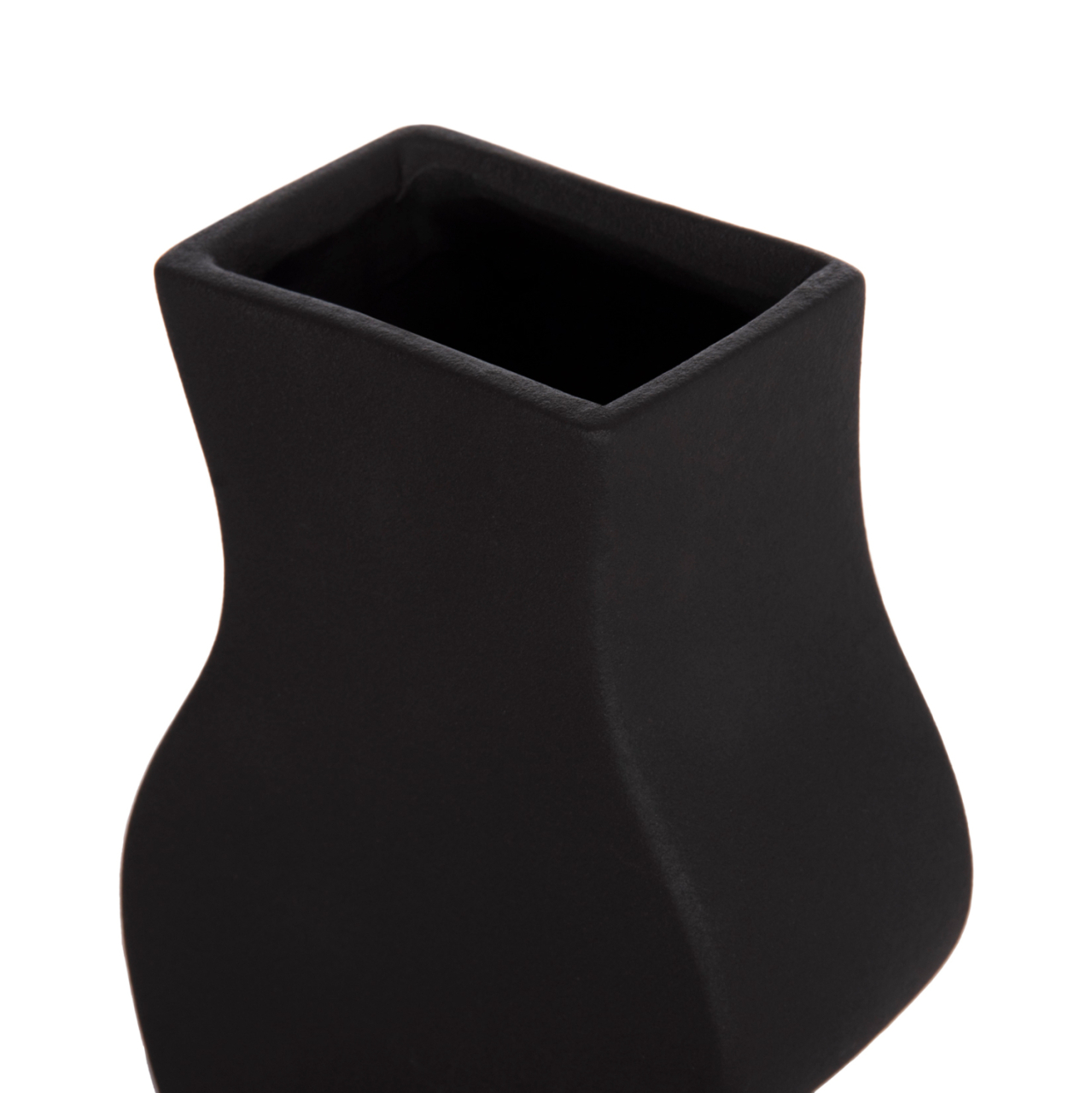 CERAMIC TABLE DECOR SERIES "SEBOR" HM4589.02 MATTE BLACK 14x6.5x30Hcm. [7]