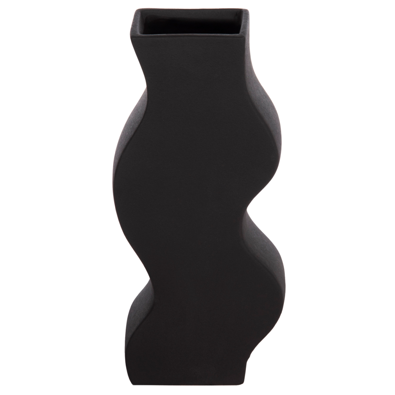 CERAMIC TABLE DECOR SERIES "SEBOR" HM4589.02 MATTE BLACK 14x6.5x30Hcm. [3]