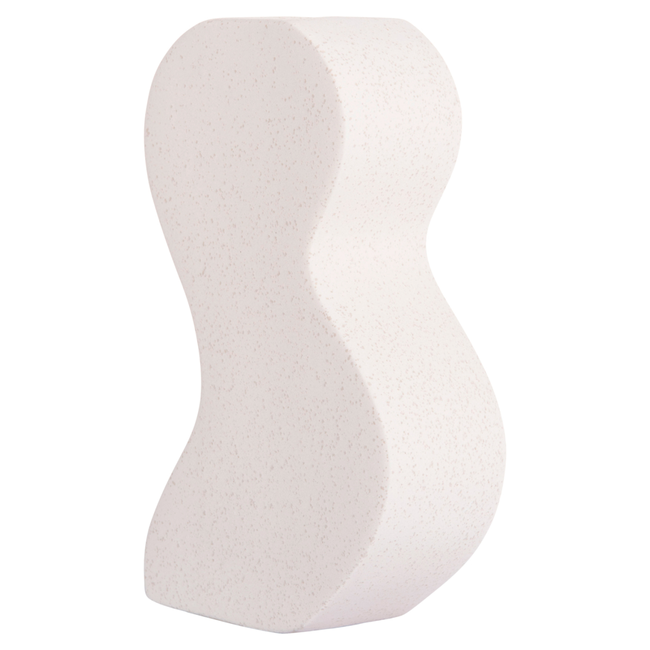 CERAMIC TABLE DECOR SERIES "SEBOR" HM4590.01 OFF WHITE WITH CRYSTALLISATION 13x6x22Hcm. [4]