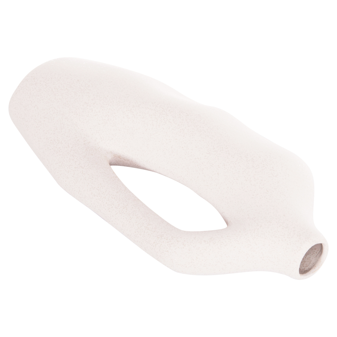 CERAMIC TABLE DECOR SERIES SEBOR HM4625 OFF WHITE WITH CRYSTALLISATION 20x9x46Hcm. [5]
