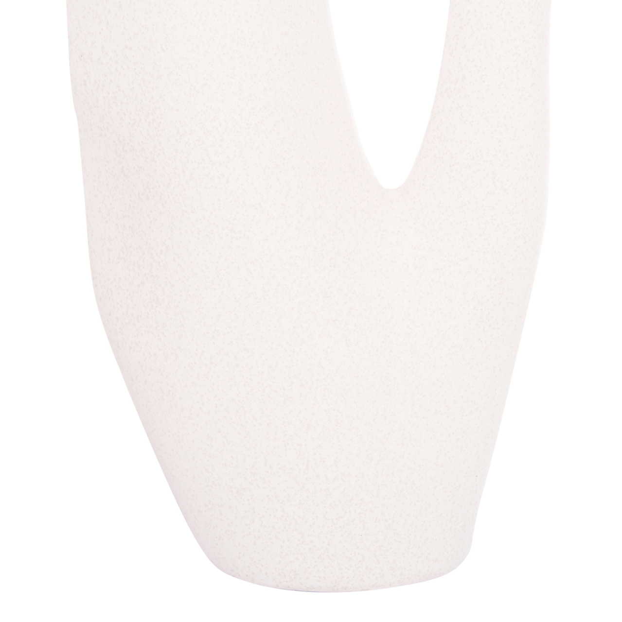 CERAMIC TABLE DECOR SERIES SEBOR HM4625 OFF WHITE WITH CRYSTALLISATION 20x9x46Hcm. [7]