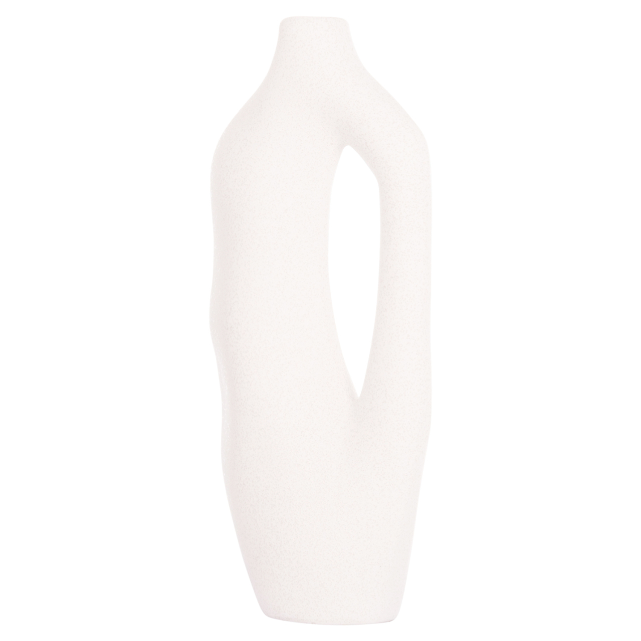 CERAMIC TABLE DECOR SERIES SEBOR HM4625 OFF WHITE WITH CRYSTALLISATION 20x9x46Hcm. [3]