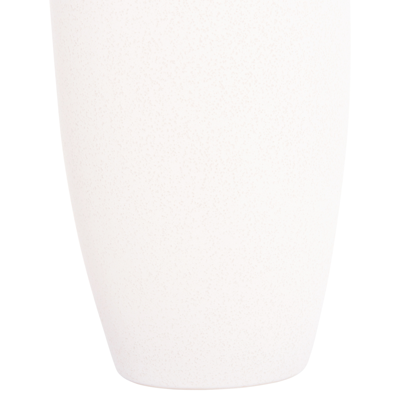 CERAMIC TABLE DECOR VASE "GALAD" HM4587.01 OFF WHITE WITH CRYSTALLISATION Φ17,5x40H cm. [5]