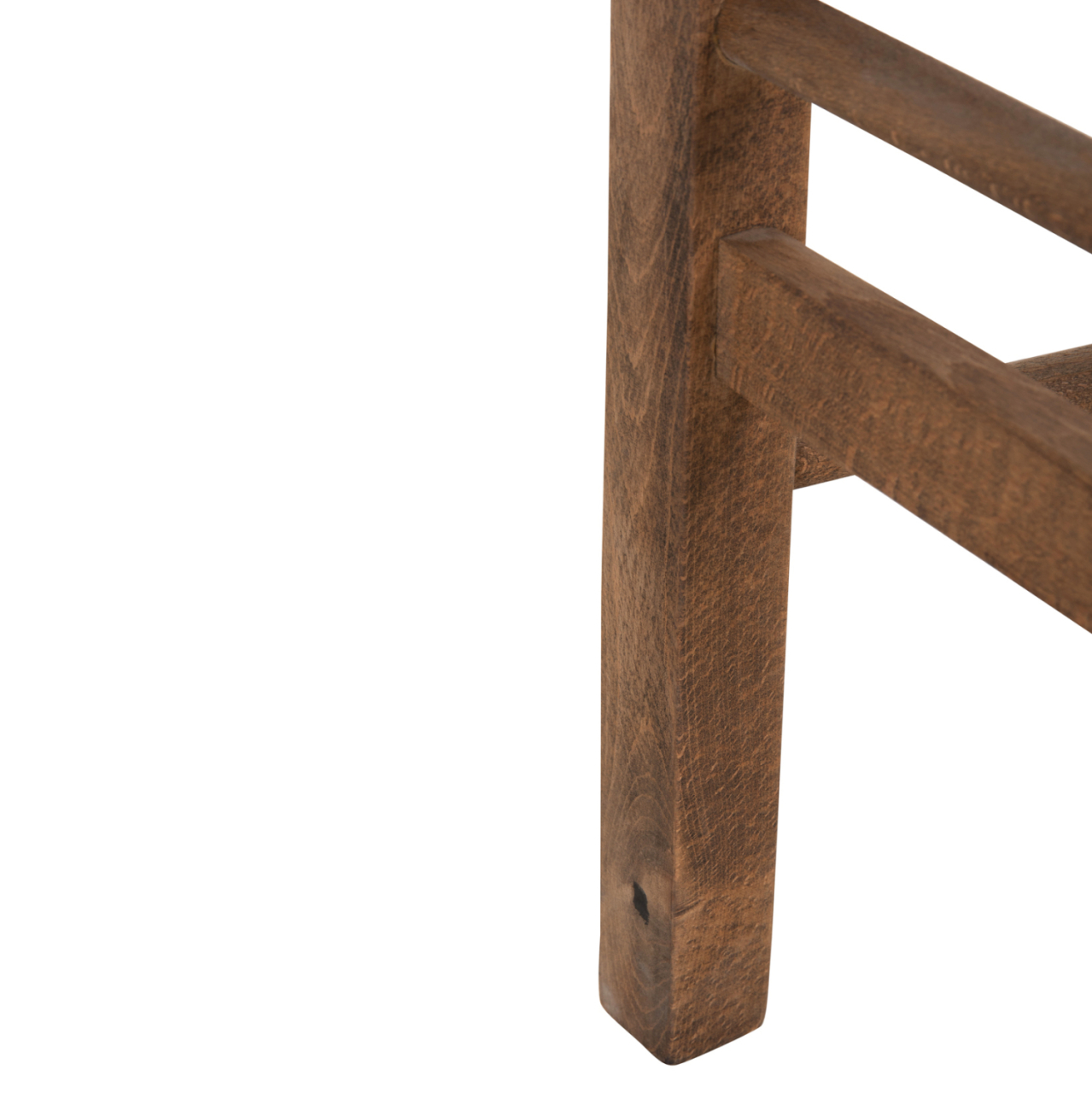 CHAIR CHOSEN HM8466.01 BEECH WOOD IMPREGNATED IN WALNUT COLOR 40.5x40.5x87Hcm.FRAME ONLY [10]