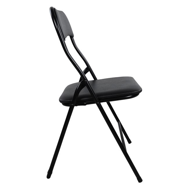 Chair Foldable PU Black HM0044 38x47x82H cm. [3]