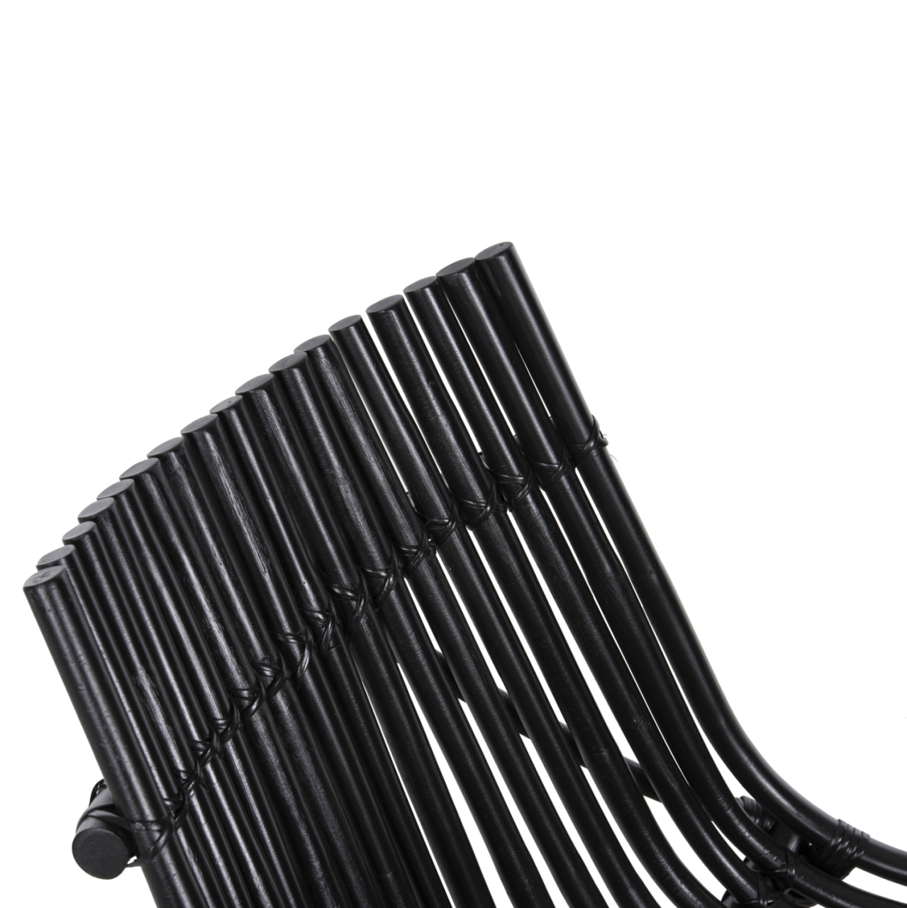 CHAIR FOR OUTDOORS CELLION HM9812.02 RATTAN POLES IN BLACK COLOR 76x72x83Hcm. [7]