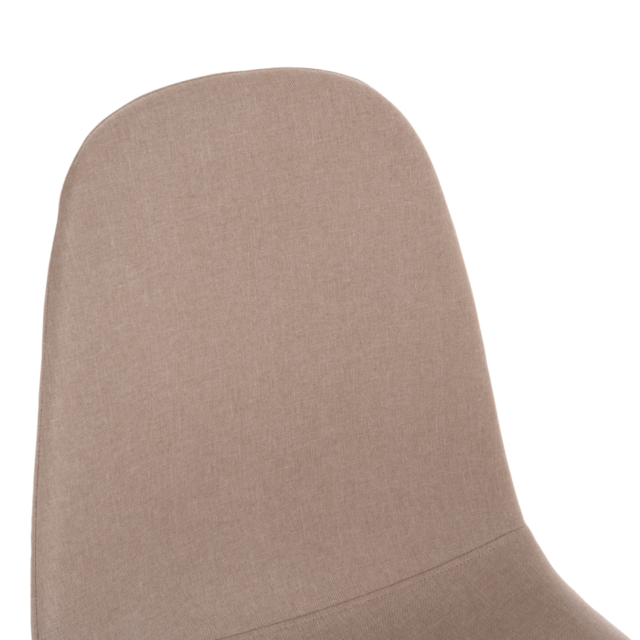 CHAIR HM00100.07 BEIGE FABRIC AND METAL LEGS 44x48x89Hcm. [7]