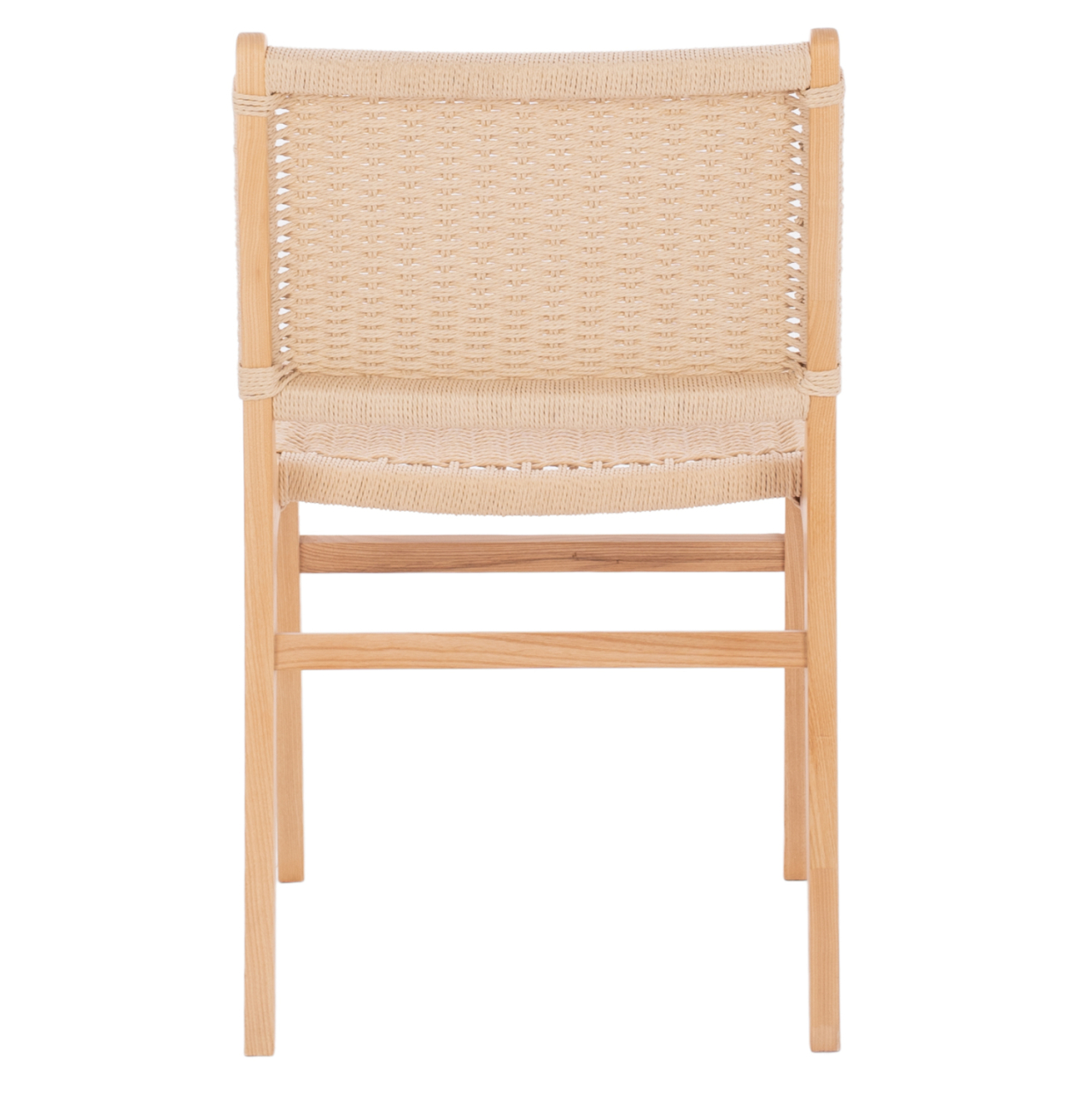 CHAIR HM9330.01 IGNACIO RUBBERWOOD KNITTED NATURAL ROPE 50X60X87H [6]