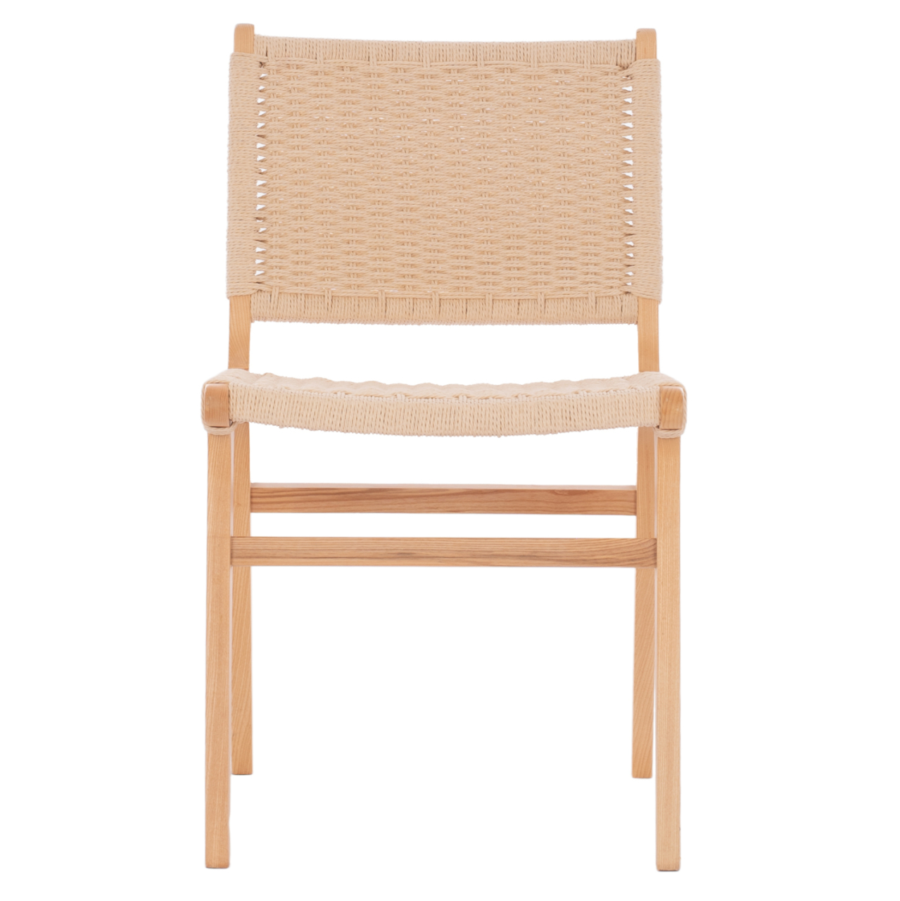 CHAIR HM9330.01 IGNACIO RUBBERWOOD KNITTED NATURAL ROPE 50X60X87H [3]
