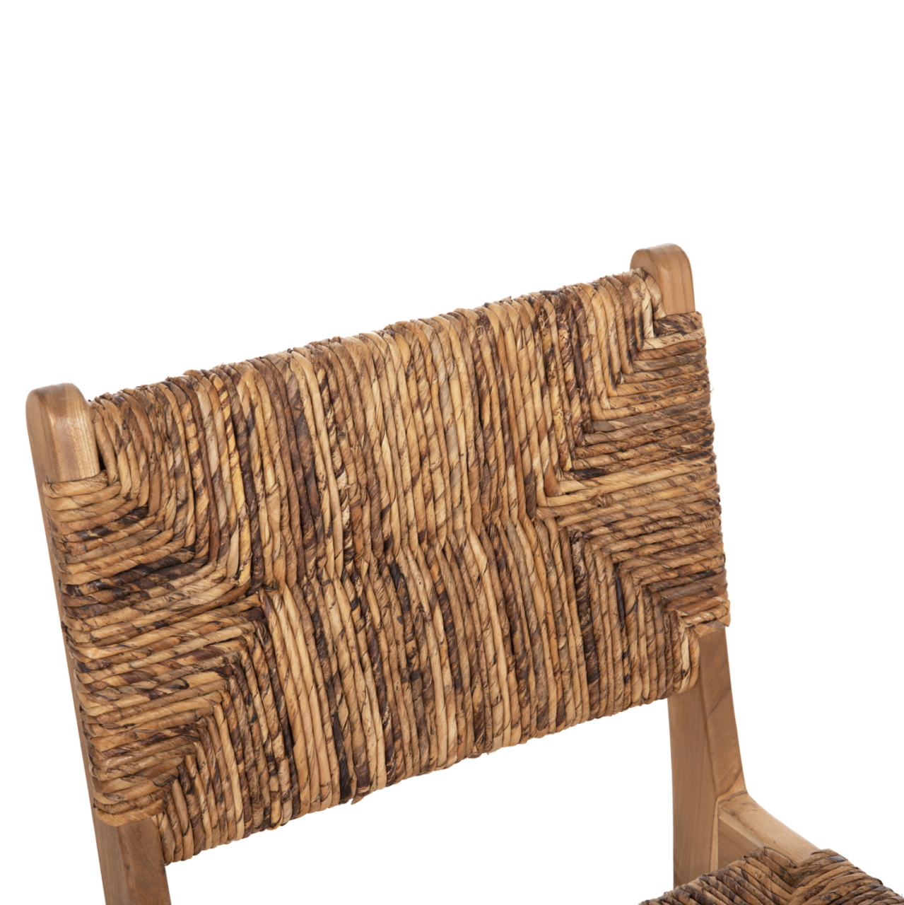 CHAIR HM9399.11 TEAK WOOD WITH STRAW MATTING ON BACKREST AND SEAT NATURAL COLOR 51x60,5x86Hcm [7]