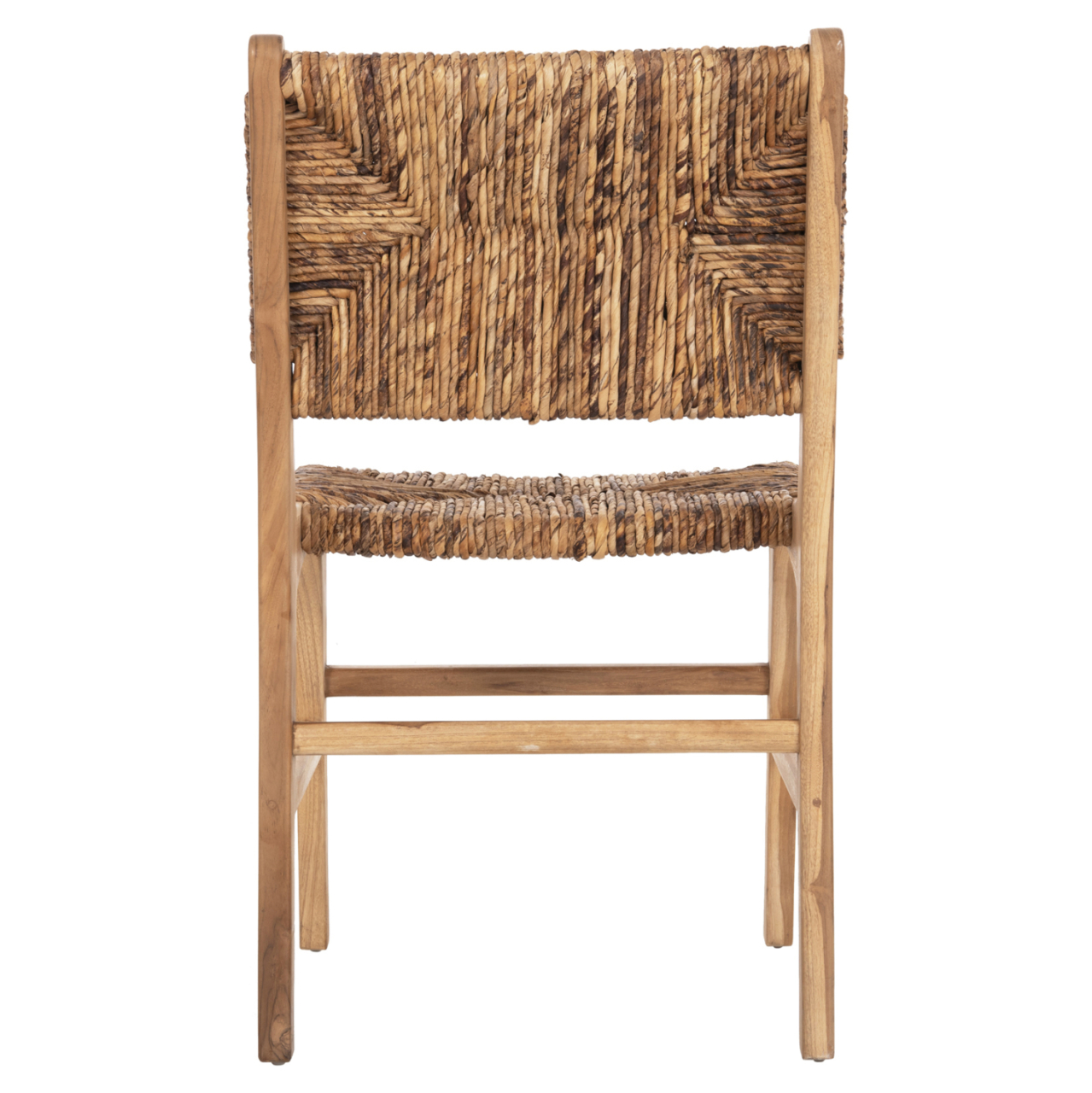 CHAIR HM9399.11 TEAK WOOD WITH STRAW MATTING ON BACKREST AND SEAT NATURAL COLOR 51x60,5x86Hcm [6]