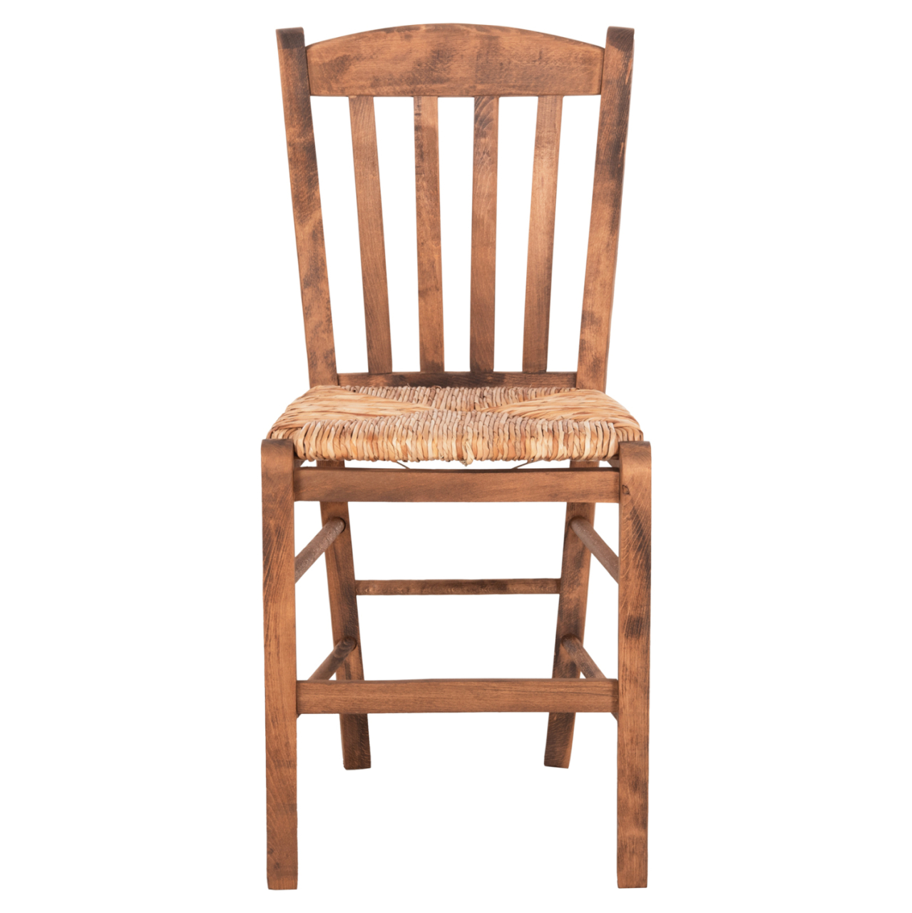 CHAIR MONTE HM10383.01 BEECH WOOD IN WALNUT-SEAGRASS RUSH-MATT SEAT 43x41x87Hcm. [3]