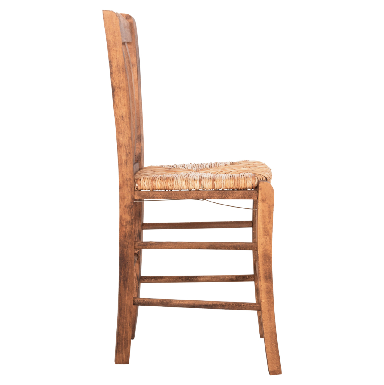 CHAIR MONTE HM10383.01 BEECH WOOD IN WALNUT-SEAGRASS RUSH-MATT SEAT 43x41x87Hcm. [4]